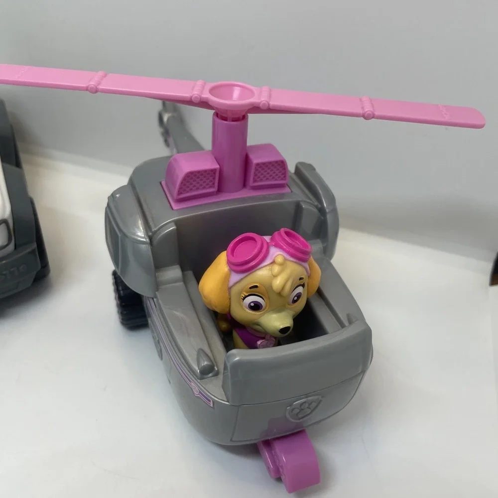 Paw Patrol Skye Mini‎ Helicopter&Trackers Jungle Cruiser VEHICLE #16775#16601